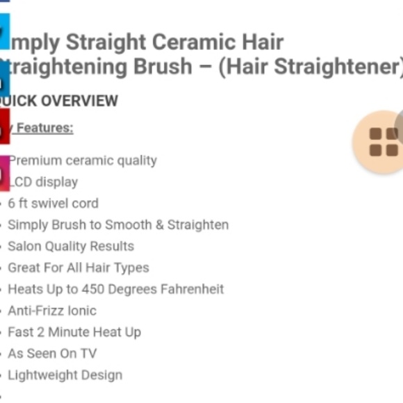 SIMPLY STRAIGHT HAIR STRAIGHTENER - Picture 7 of 7